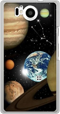 CaseMarket SoftBank Aquos טלפון XX Polyarbonate Clare Case [Space Planet Constellation Constellation - Taurus]